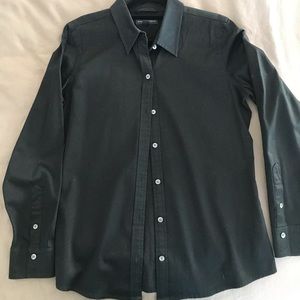 Banana Republic - black button down - size Medium